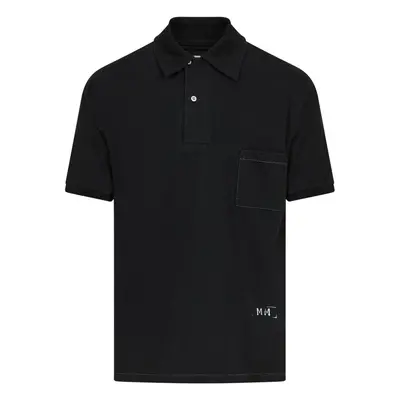 MAISON MARGIELA - Logo Cotton Polo Shirt