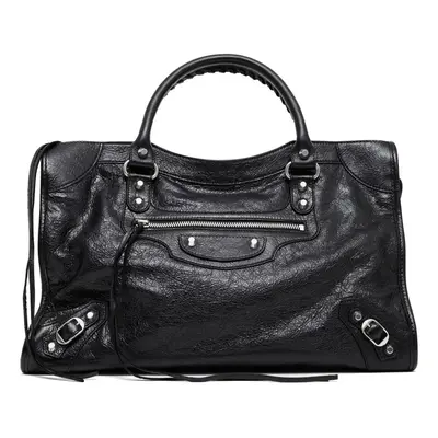 BALENCIAGA - City Medium Leather Handbag