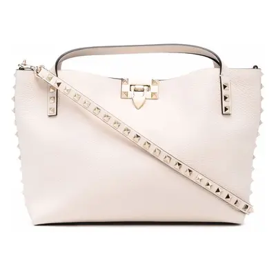 VALENTINO GARAVANI - Rockstud Small Leather Tote Bag