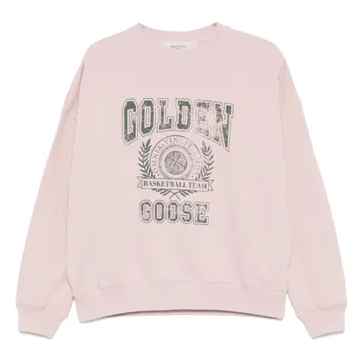 GOLDEN GOOSE - Logo Organic Cotton Sweatshirt