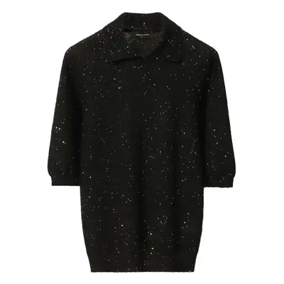 FABIANA FILIPPI - Sequined Wool Polo Shirt