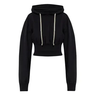 RICK OWENS DRKSHDW - Cotton Cropped Hoodie