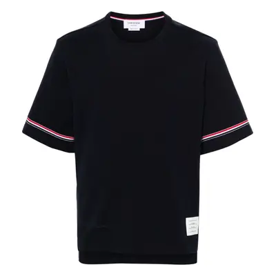 THOM BROWNE - Rwb Cotton T-shirt