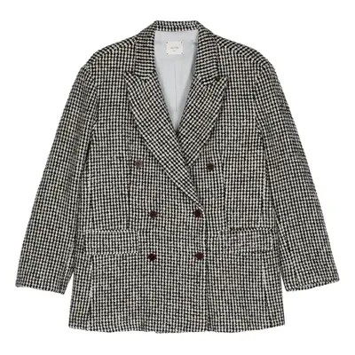 ALYSI - Wool Blend Double-breasted Coat