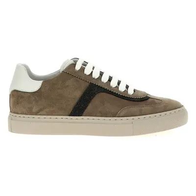 BRUNELLO CUCINELLI - Leather Sneakers