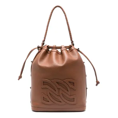 CASADEI - Voyage Leather Bucket Bag