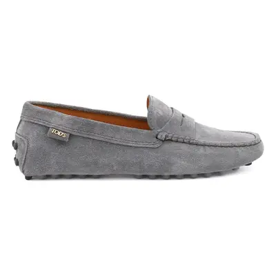 TOD'S - Gommino Suede Leather Loafers