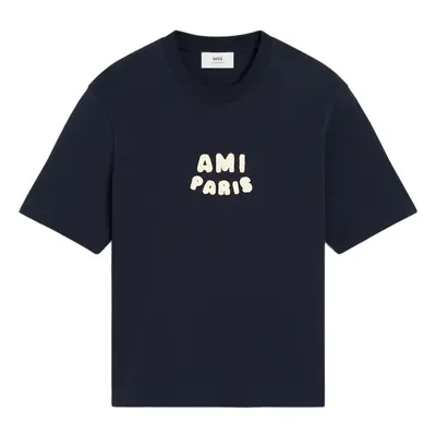 AMI PARIS - Logo Organic Cotton T-shirt