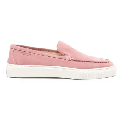 WOOLRICH - Suede Leather Slip On Sneakers