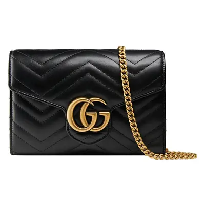 GUCCI - Gg Marmont Leather Mini Bag