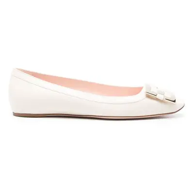 ROGER VIVIER - Trompette Leather Ballet Flats