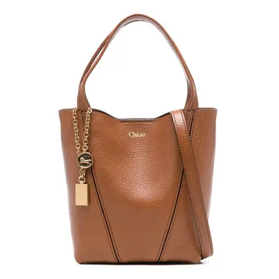 CHLOÉ - Chloé Spin Small Leather Tote Bag