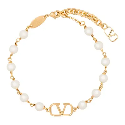 VALENTINO GARAVANI - Vlogo Signature Pearl Bracelet