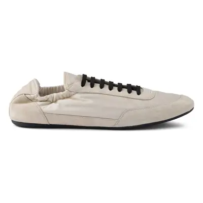 PRADA - Collapse Re-nylon And Suede Sneakers