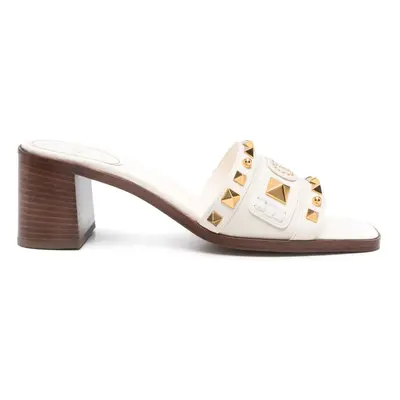 VALENTINO GARAVANI - Plaster Caster Leather Mules