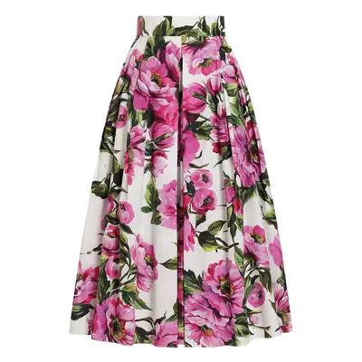 DOLCE & GABBANA - Printed Midi Skirt