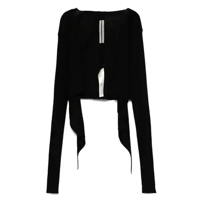 RICK OWENS - Wool Cropped Cardigan