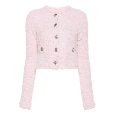 BALENCIAGA - Bouclé Cropped Jacket