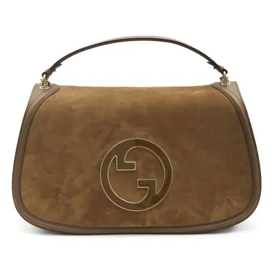 GUCCI - Gucci Blondie Suede Leather Handbag