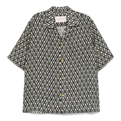 VALENTINO - Toute La V Linen Shirt