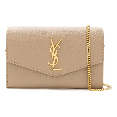 SAINT LAURENT - Uptown Leather Wallet On Chain