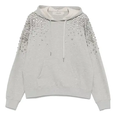 GOLDEN GOOSE - Crystal Embellished Cotton Hoodie