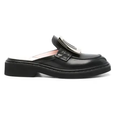 ROGER VIVIER - Viv Rangers Leather Loafers