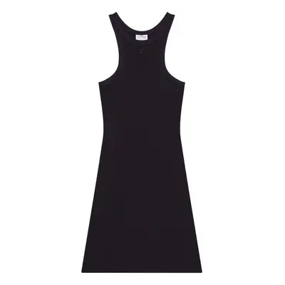 COURRÈGES - Scuba Cotton Mini Dress