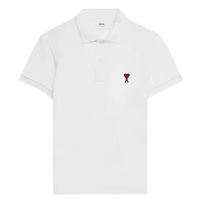 AMI PARIS - Ami De Coeur Organic Cotton Polo Shirt