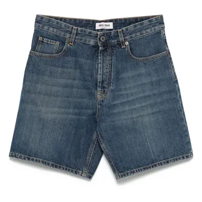 MIU MIU - Denim Cotton Shorts