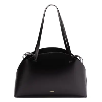 JIL SANDER - Curve Medium Leather Shoulder Bag