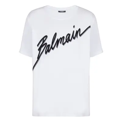 BALMAIN - Cotton Printed T-shirt