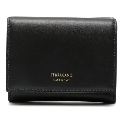 FERRAGAMO - Leather Trifold Wallet