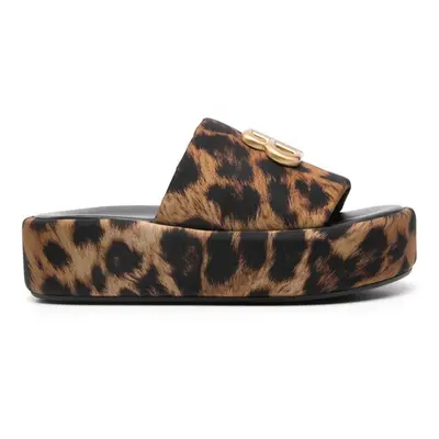 BALENCIAGA - Leopard Print Sandals