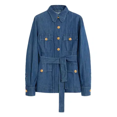 VALENTINO - Denim Cotton Jacket