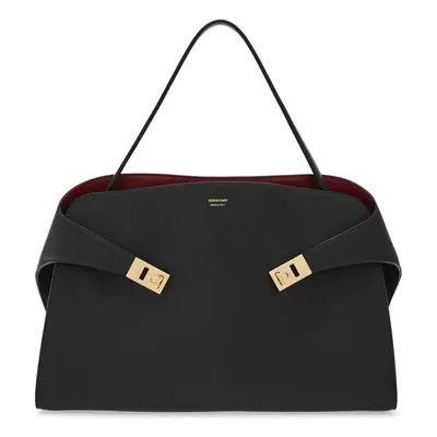 FERRAGAMO - Hug Medium Leather Tote Bag