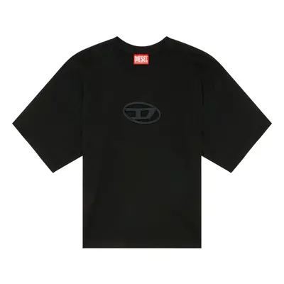 DIESEL - T-buxt Cropped Cotton T-shirt