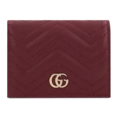 GUCCI - Gg Marmont Leather Card Case