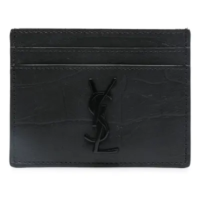 SAINT LAURENT - Leather Card Holder