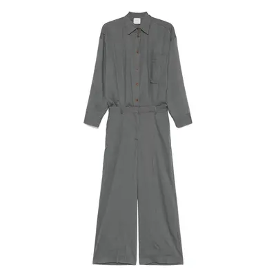 ALYSI - Pinstriped Long Jumpsuit