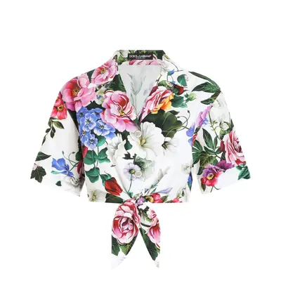 DOLCE & GABBANA - Printed Cotton Shirt