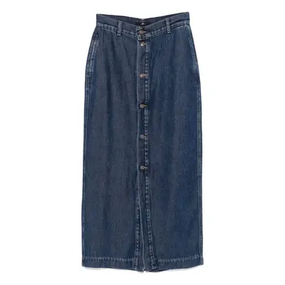 7 FOR ALL MANKIND - Amie Denim Long Skirt