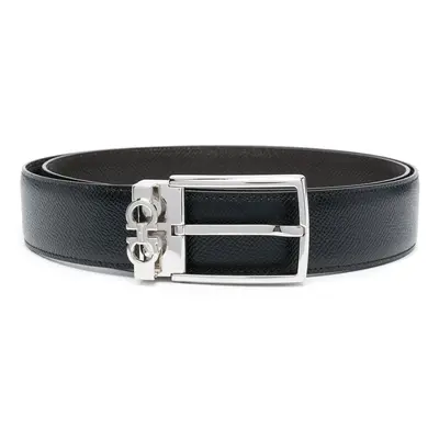 FERRAGAMO - Gancini Leather Belt