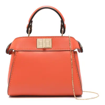 FENDI - Peekaboo Nano Leather Mini Bag