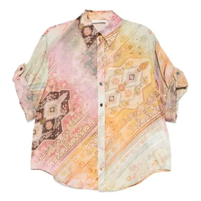 ZIMMERMANN - Tallow Printed Silk Shirt