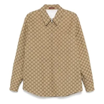 GUCCI - Gg Supreme Canvas Overshirt