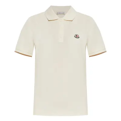 MONCLER - Logo Cotton Polo Shirt