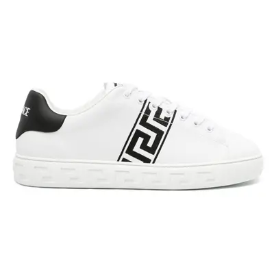 VERSACE - Greca Leather Sneakers