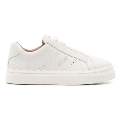 CHLOÉ - Lauren Leather Sneakers