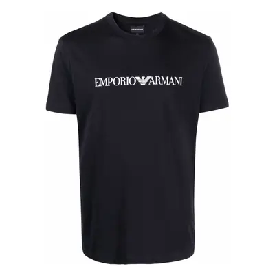 EMPORIO ARMANI - Logo Cotton T-shirt